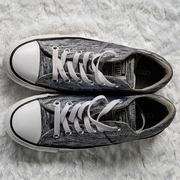 Gray Marled Converse All-Star - Picture 2 of 6